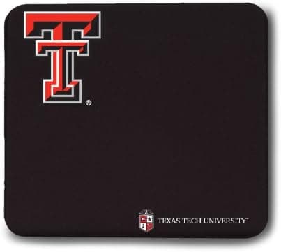 Tribeca Gear Mouse Pad, Texas Tech, Black, 1-Count (FVA1542)