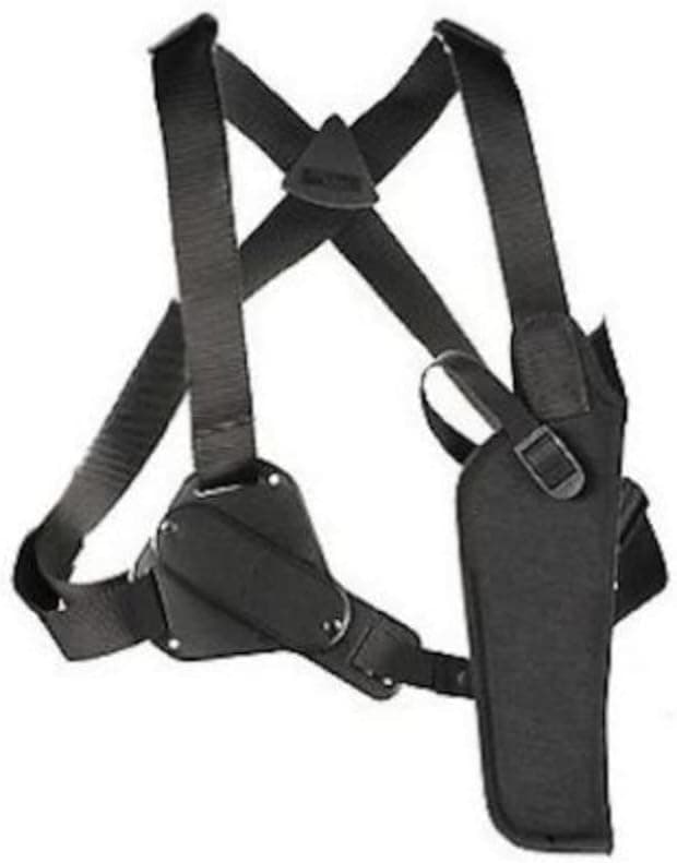 Uncle Mike's Black Kodra Nylon Sidekick Vertical Shoulder Holster