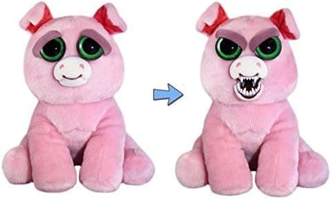 Feisty Pets: Suzie Swearjar Adorable 8.5" Plush Stuffed Pig That Turns Feisty with A Squeeze