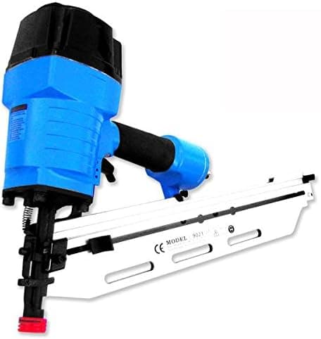 Neiko 2V-TJOC-8SHH 8-10 Gauge Heavy Duty Pro-Grade Air Framing Nailer Kit, 2" x 3-1/2"