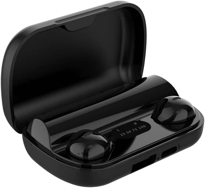 SZHTFX Invisible Earbuds Small Mini Wireless Bluetooth Earpiece Phone Discreet Earbud for Music, Home, Work