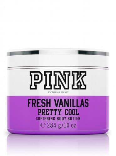 Victoria Secret Pink Fresh Vanillas Pretty Cool Softening Body Butter