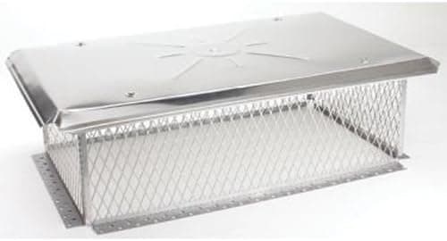 Gelco Multi-Flue 3/4" Mesh Cap with 4" Overhang - 14" x 31" x 16"