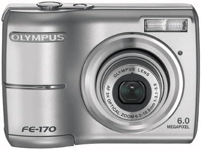 Olympus FE-170 6MP Digital Camera with 3x Optical Zoom