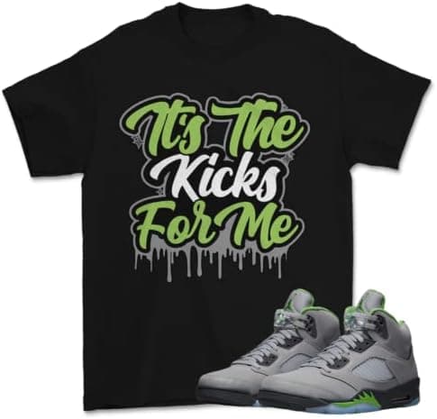 Shirt for Jordan 5 Retro Green Bean