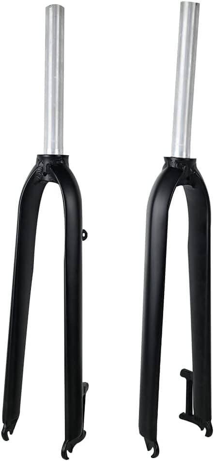 ROADNADO MTB Forks Bike Rigid Fork 26”/27.5“/29“ 28.6mm Aluminum Alloy Fork Lightweight Threadless Straight Tube for Mountain Bike Front Forks