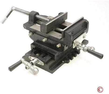 5" Cross Slide Drill Press Vise Metal Milling Machine