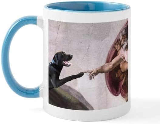 CafePress Black Lab Mug Ceramic Coffee Mug, Tea Cup 11 oz