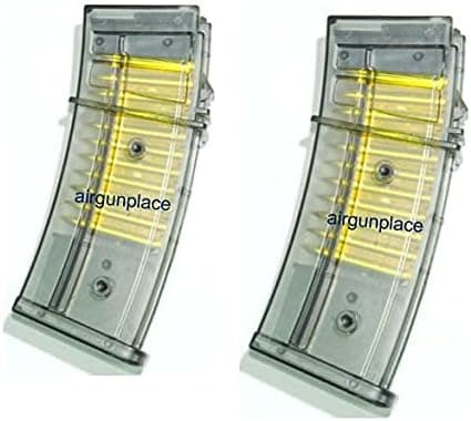 airgunplace (2X Spare Airsoft Magazine for Double Eagle Model M85 Airsoft Gun (Airsoft Gun)