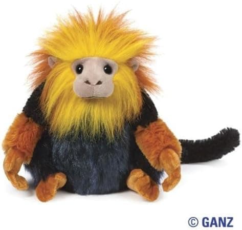 Webkinz Golden Lion Tamarin with Trading Cards