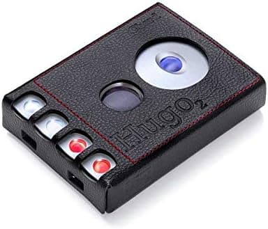 CHORD ELECTRONICS Hugo2 Premium Leather Case (Black w/Red Stitching)