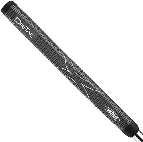 Winn Dri-Tac Putter Grip Dark Gray - Medallist Pistol Standard - .590" Core