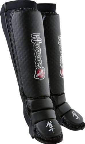 Hayabusa Pro Shin/Instep Guards, Large/X-Large, White