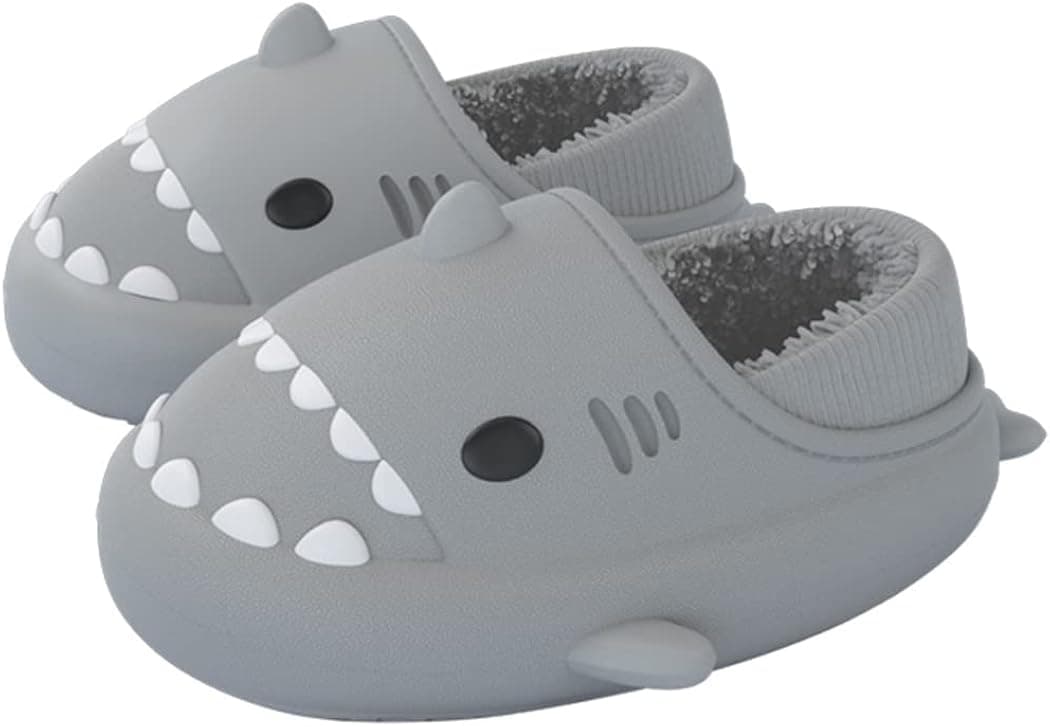 HUAZUMEI Cute Cartoon Shark Sandals,Toddler Little Kids Slides Sandals, Kid Summer Slip On Slides Sandals,Beach Pool Anti-Slip Water Shoes,Indoor Outdoor Lightweight Slippers Sandals