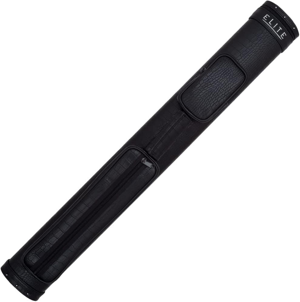 ELITE 2 Butts and 2 Shafts Textured Vinyl Pool Cue Case
