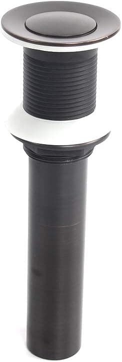 Aothpher Oil Rubbed Bronze Finish Bathroom Faucet Pop Up Vessel Basin Sink Drain Stopper without Overflow