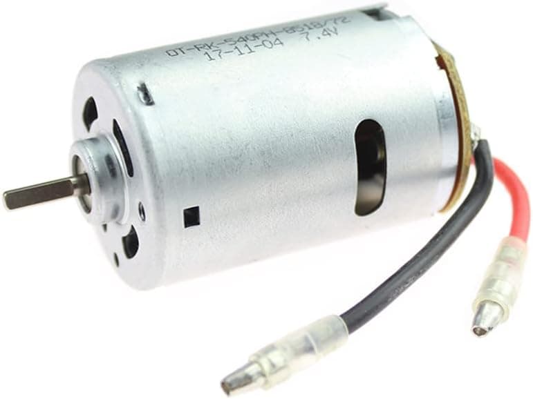 KingVal Replacement 540 Metal Brushed Motor Shaft 3.175mm RC Parts Compatible with Wltoys 1/12 12428 12427 12423 RC Car