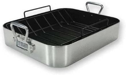 Bialetti Extra Large Aluminum Nonstick Roaster 07150