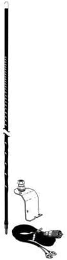 Accessories Unlimited AU420-B Four Foot Under Hood CB Antenna Kit (Black)