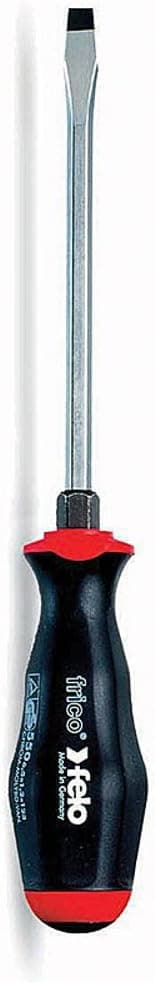 Felo 0715750701 9m-Meter x 1.6 x 6-Inch Slotted Screwdriver with Hex Bolster, 550 Series