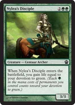Magic The Gathering - Nylea39;s Disciple (167/249) - Theros