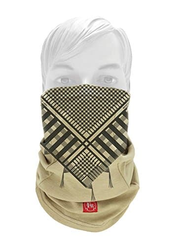 Benchmark FR 3049FRB-AS Flame Resistant Face Muffler, American Shemagh, One Size, Beige