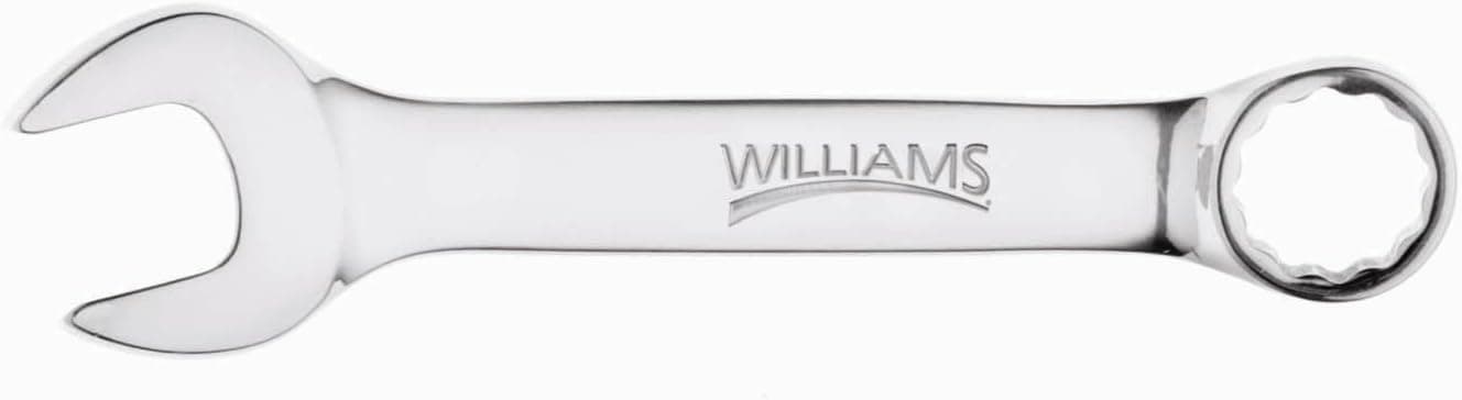 Williams 11312 12 Point Combination Wrench, 3/8-Inch, High Polish Chrome Finish