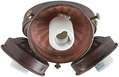 Concord Fans Y-306CG-S-ORB Lightkit 3 Light Turtle Contractor-Oil Rubbed Bronze