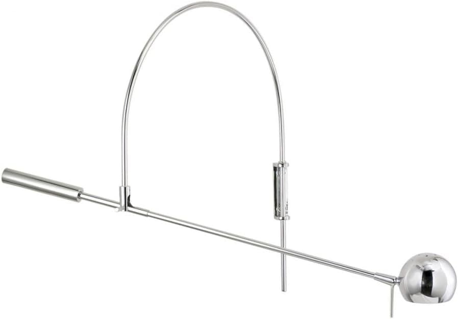 Sonneman 3331.01 Contemporary Modern One Light Wall Sconce from Orbiter Collection, Finish: Polished Chrome