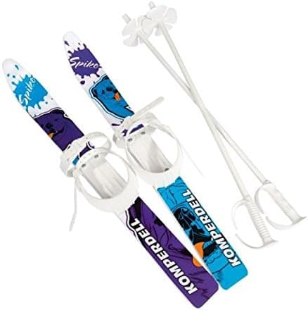 Komperdell Kids SKI-Set 60(Boys) Skiing, Babies Unisex, White/Blue