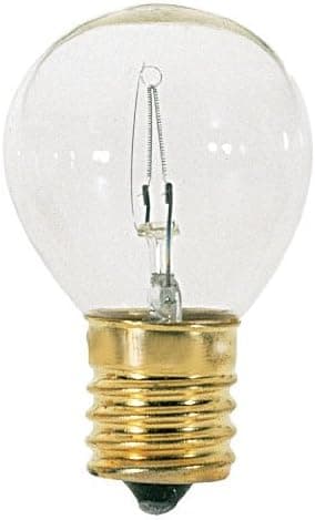Satco S3630 Intermediate Base 25-Watt S11 Light Bulb, Clear
