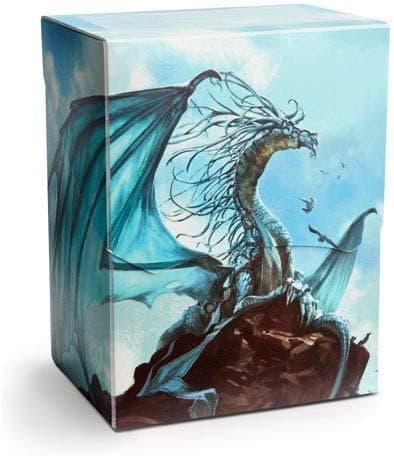 Deck Box: Dragon Shield Deck Shell - Silver - Caelum