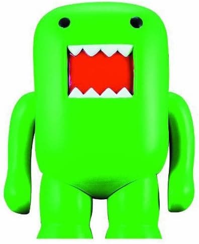 4" Domo Vinyl Figure: Black Light Green