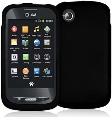TOOGOO Black Rubberized Snap-On Hard Skin Case Cover New for ZTE Avail Z990