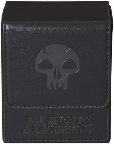 Magic: The Gathering Ultra Pro MTG Mana Magnetic Flip Box (Deck Box / 82773) Black