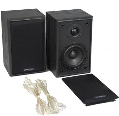 Technical Pro SP2S Book Shelf Surround Speakers (Pair) BLACK