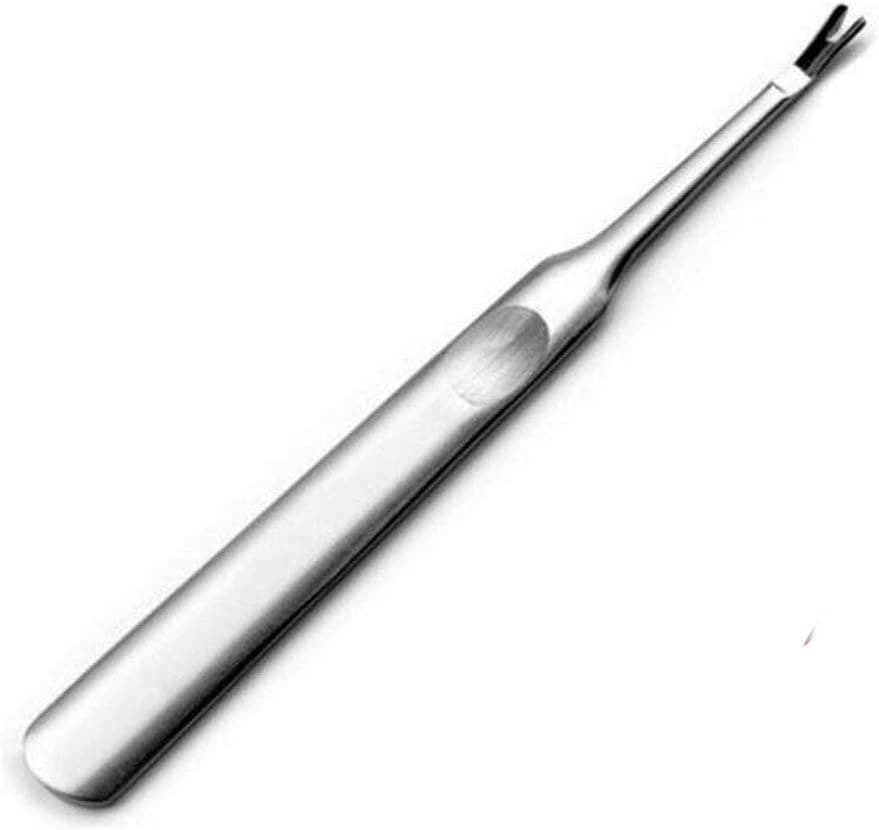 ericotry Professional Stainless Steel Cuticle Pusher Trimmer Hangnails Nails Cleaner Scissors Remover Nipper Clipper/Nail Art Manicure Tool for Adult