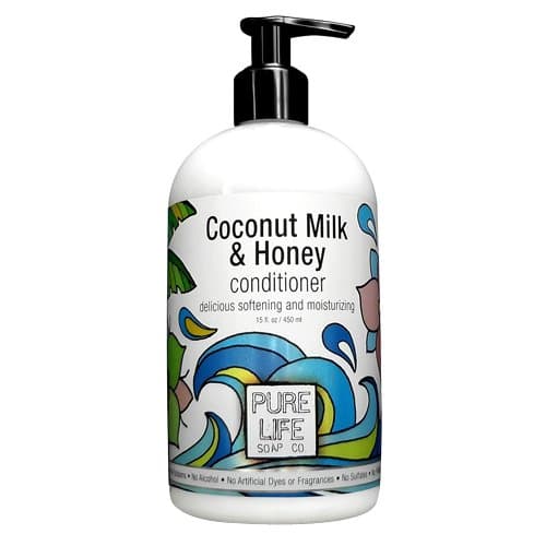 Pure Life Soap Conditioner, Coconut Milk and Honey, 15 Fluid Ounce