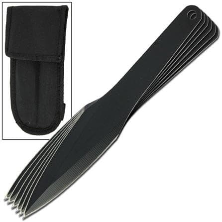 Bullseye Training 6 Piece Throwing Knife Set