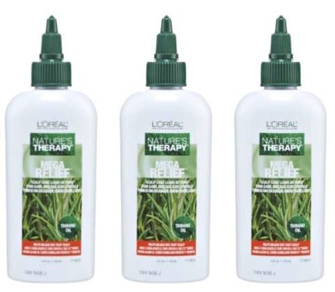 Loreal Natures Therapy Scalp Relief Treatment 4oz (3 Pack)