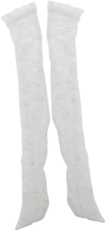 MagiDeal 1/3 White Lace Stockings Socks for BJD SD DOD Dollfie Dolls Clothes