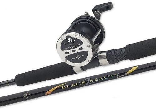 South Bend Black Beauty 2 Troll Action Rod-1Piece