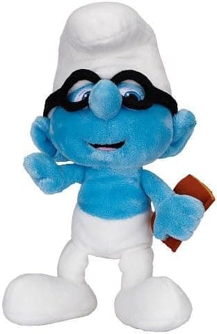 Brainy ~8.5" Bean Bag Mini-Plush: Smurfs Movie Series #2