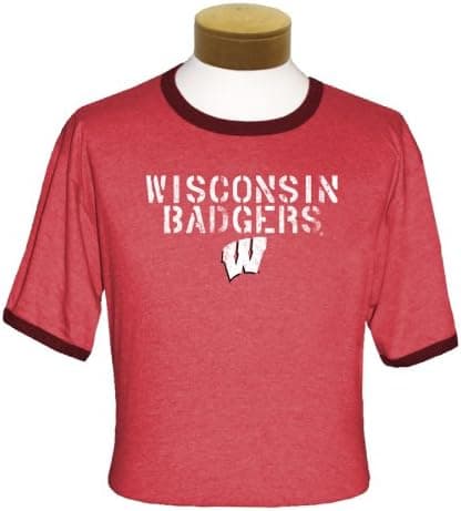 NCAA Wisconsin Badgers Ringer T-Shirt