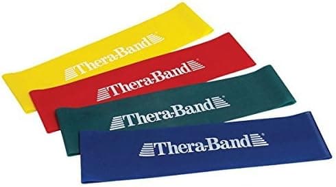 Thera-Band - Professional Resistance Band Loops-12"-Yellow(Thin)