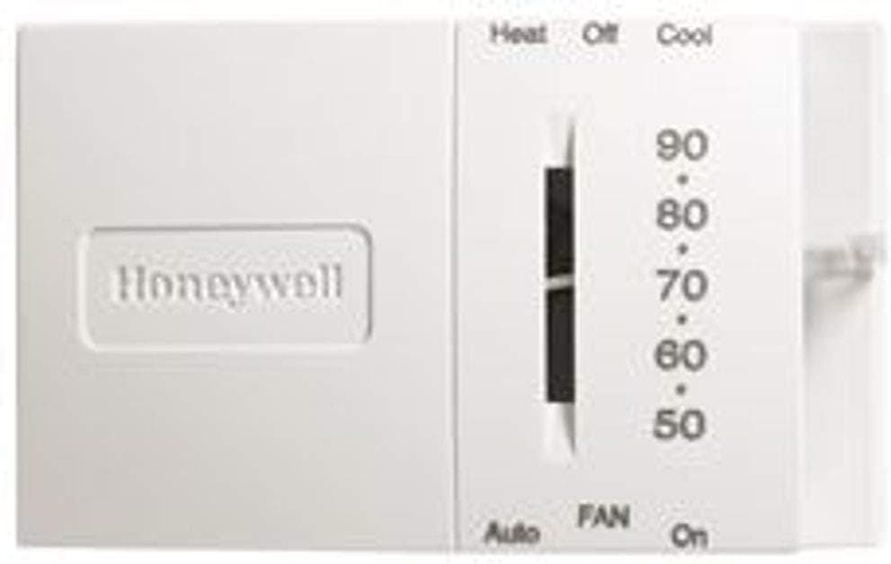 Honeywell T8034N1007 Single-Stage Thermostat, 24 Volts, White