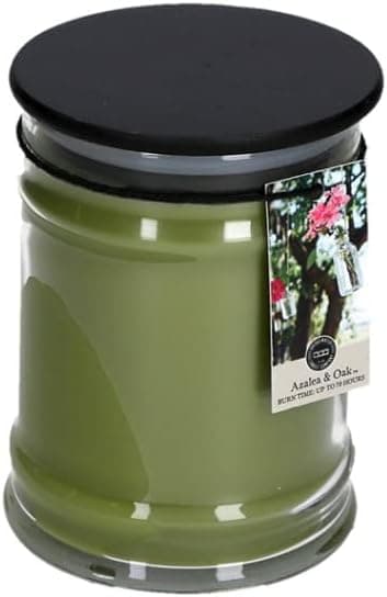 Bridgewater Candle 8oz Soy Wax Blend Fragranced Jar Candle-Azalea & Oak