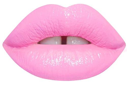 Lime Crime Highly Pigmented and Long-Lasting Opaque Lipstick with Bold Color - Great Pink Planet