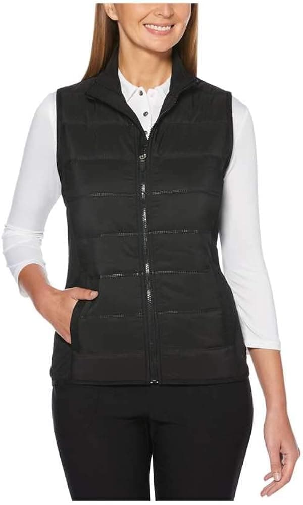 Callaway Women's Ultrasonic Quilted Full-Zip Thermal Vest