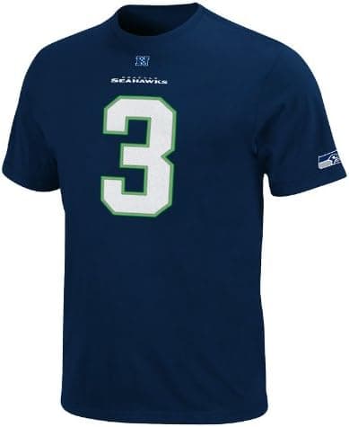 NFL Seattle Seahawks Russell Wilson #3 Eligible Receiver Name & Number T-Shirt